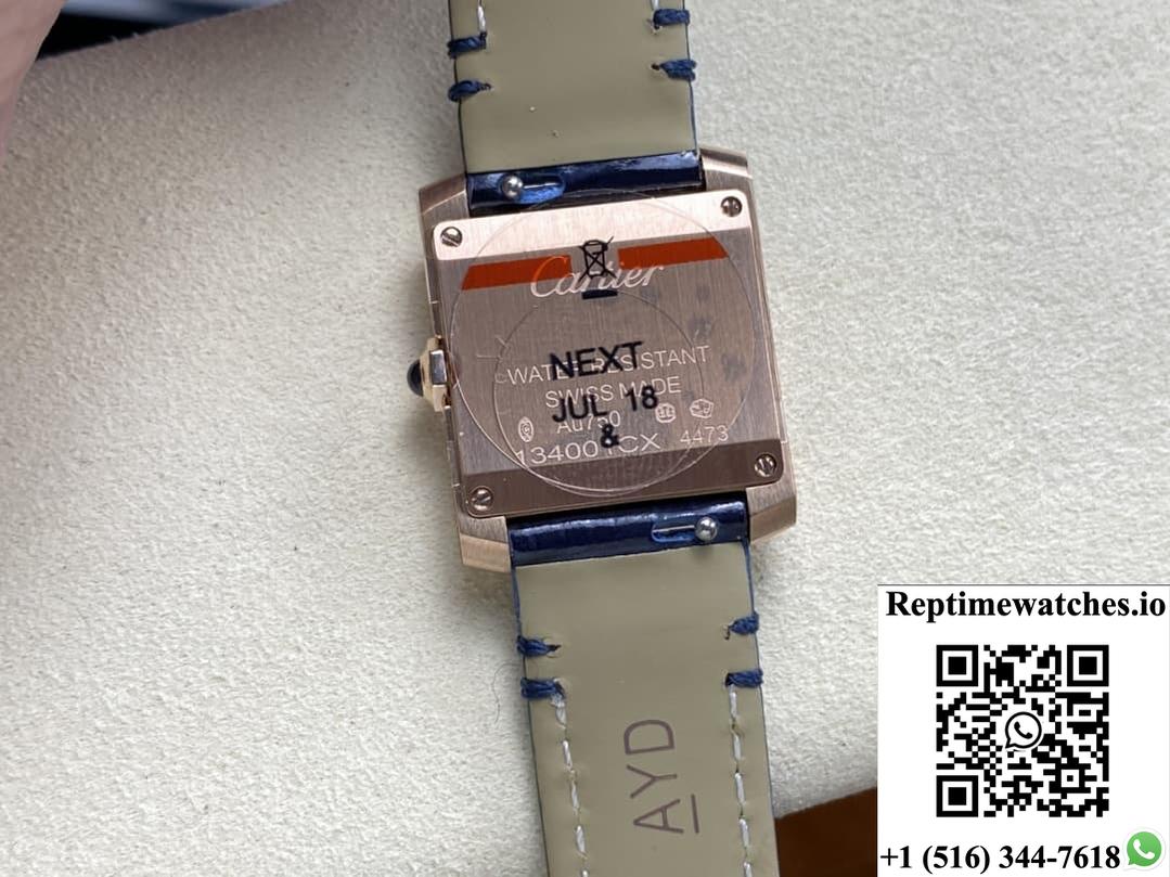 Cartier Tank Wgta0280 8848 Factory Alligator Leather Strap-Rep Time Watches