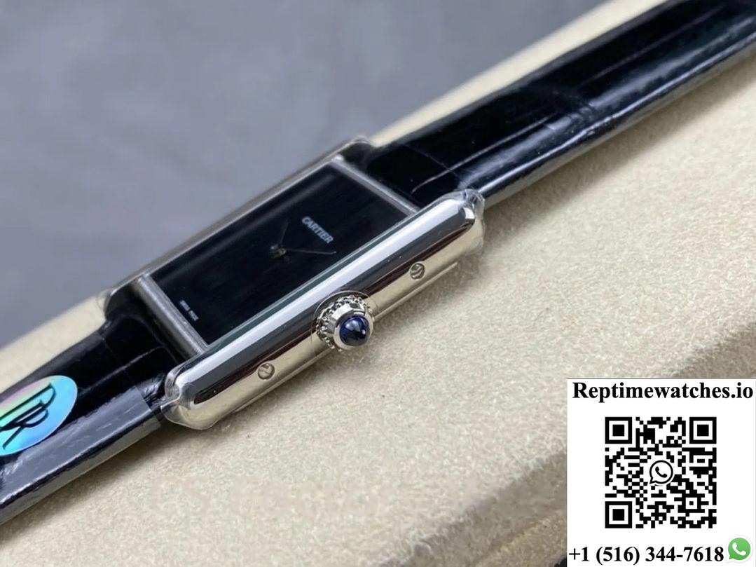 Cartier Tank Wsta0071 Dr Factory Stainless Steel Case-Rep Time Watches
