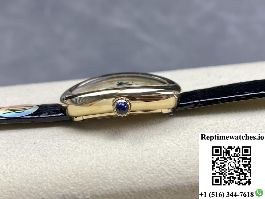 Cartier Tub Wgba0017 Dr Factory Gold Color Case-Rep Time Watches