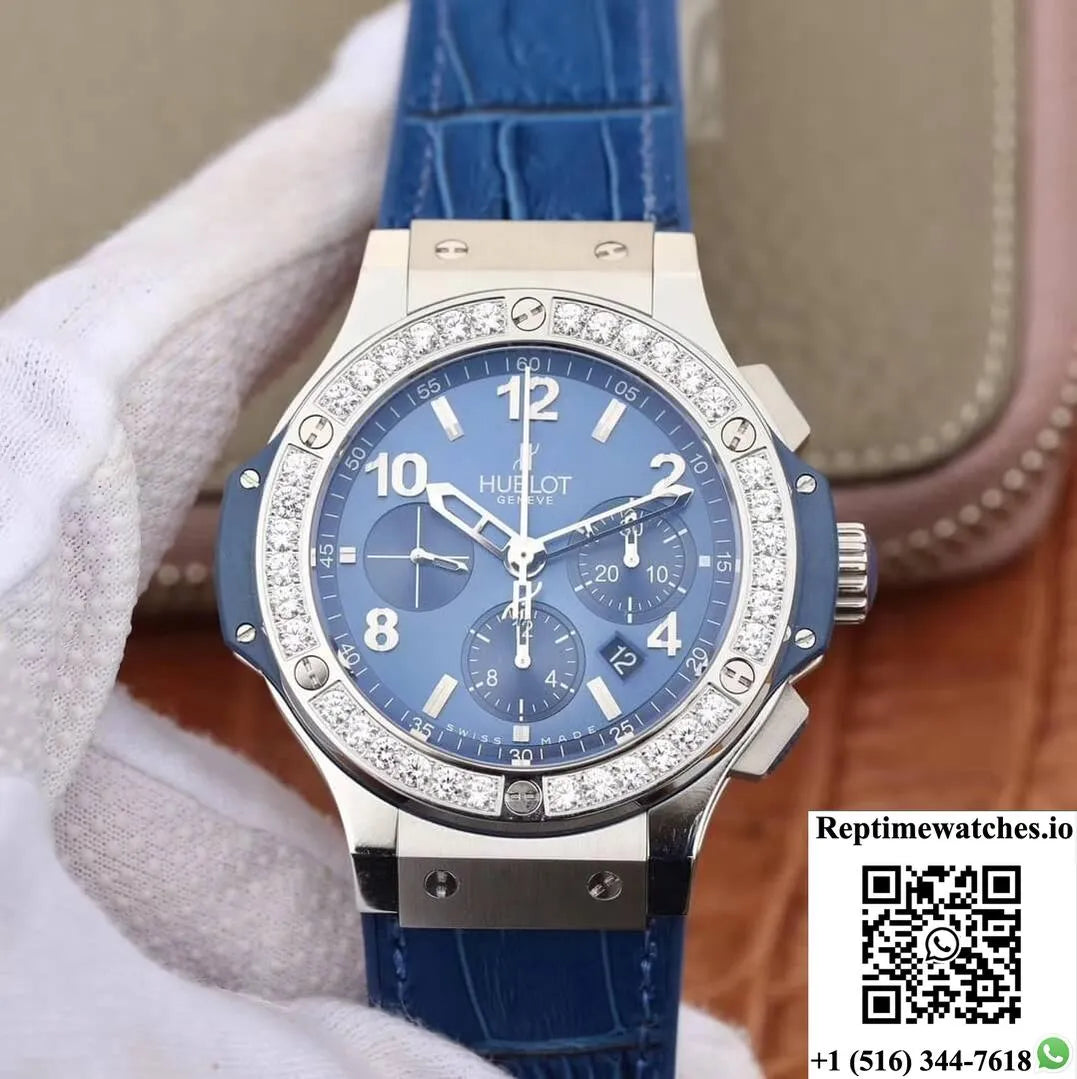 Hublot Big Bang 341.Sx.7170.Lr.1204 V6 Factory Blue Dial-Rep Time Watches
