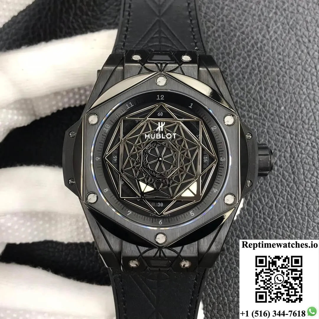 Hublot Big Bang 415.Cx.1112.Vr.Mxm18 Wwf Factory Black Dial-Rep Time Watches