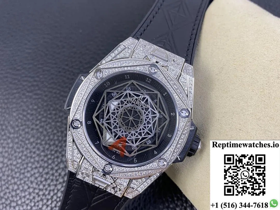 Hublot Big Bang 415.Nx.1112.Vr.1704.Mxm17 Bb Factory Diamond Case-Rep Time Watches