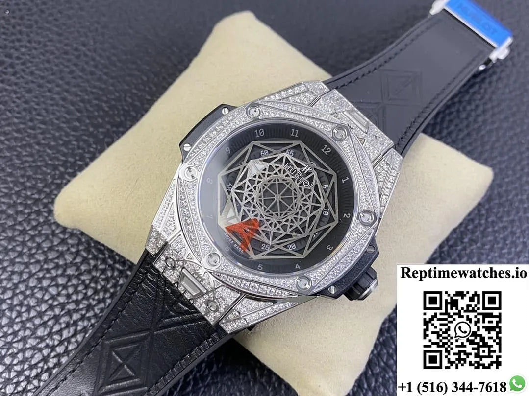 Hublot Big Bang 415.Nx.1112.Vr.1704.Mxm17 Bb Factory Diamond Case-Rep Time Watches