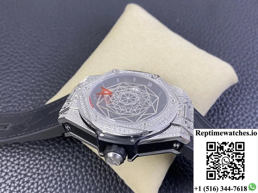 Hublot Big Bang 415.Nx.1112.Vr.1704.Mxm17 Bb Factory Diamond Case-Rep Time Watches