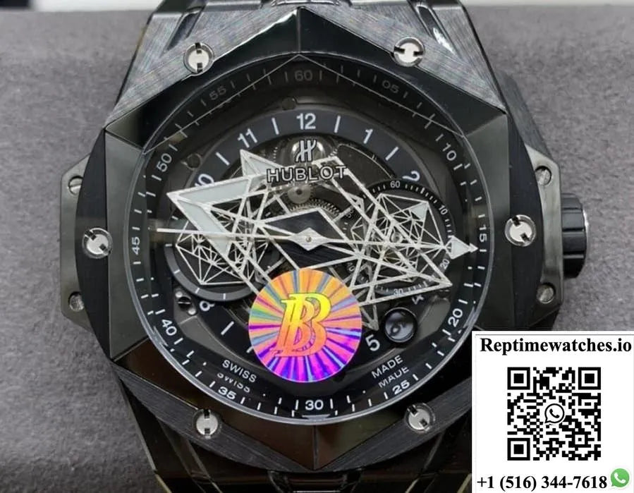 Hublot Big Bang 418.Cx.1107.Rx.Mxm22 Bb Factory Transparent Case Back-Rep Time Watches