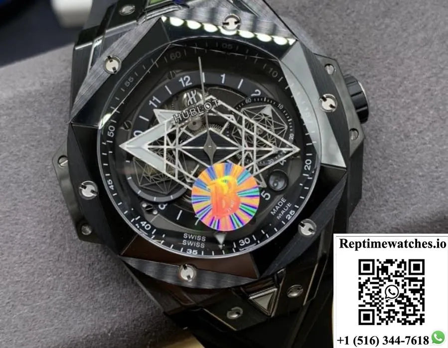 Hublot Big Bang 418.Cx.1107.Rx.Mxm22 Bb Factory Transparent Case Back-Rep Time Watches