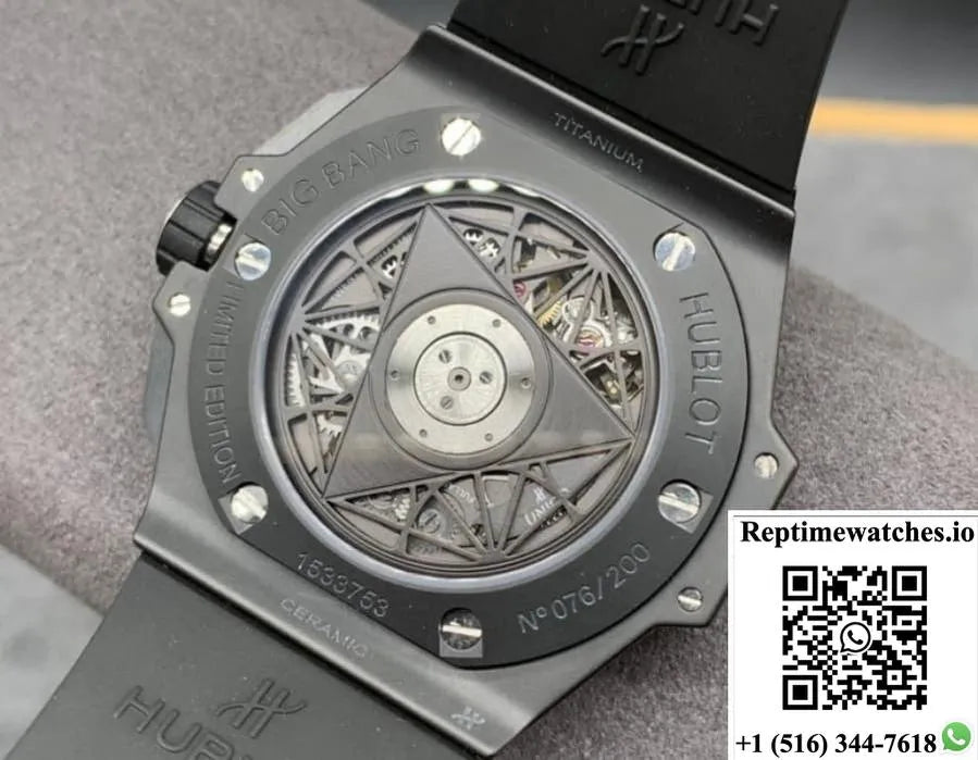 Hublot Big Bang 418.Cx.1107.Rx.Mxm22 Bb Factory Transparent Case Back-Rep Time Watches