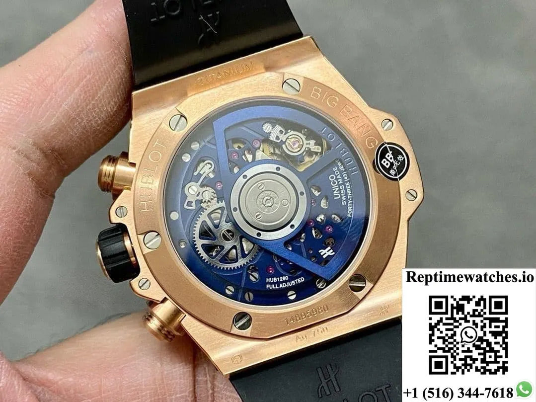 Hublot Big Bang 441.Ox.5181.Rx Bb Factory Rose Gold Case-Rep Time Watches