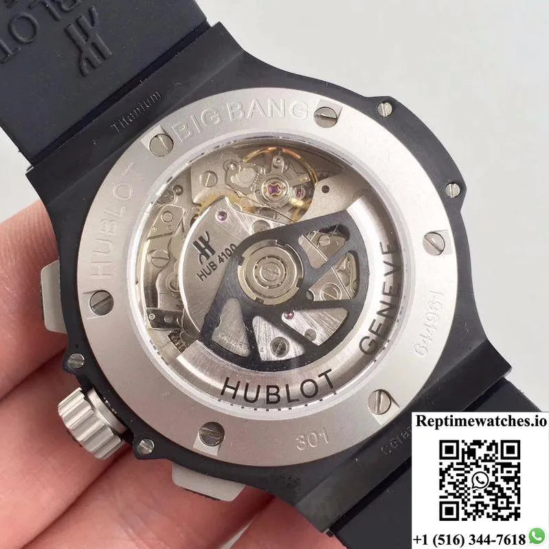 Hublot Big Bang Ice Bang 301.Ck.1140.Rx V6 Factory Black Dial-Rep Time Watches