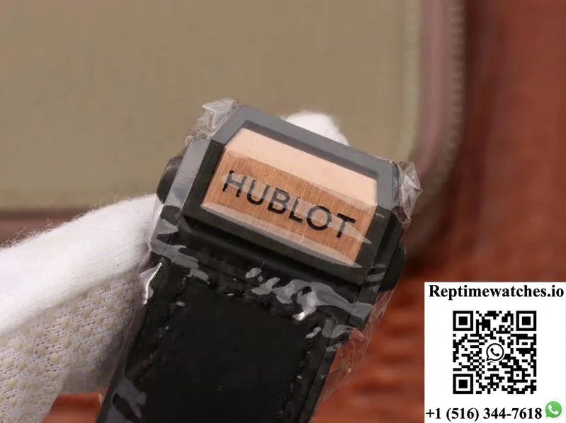 Hublot Big Bang Sang Bleu King Gold 415.Ox.1118.Vr.Mxm17 Tmf Factory Black Dial-Rep Time Watches