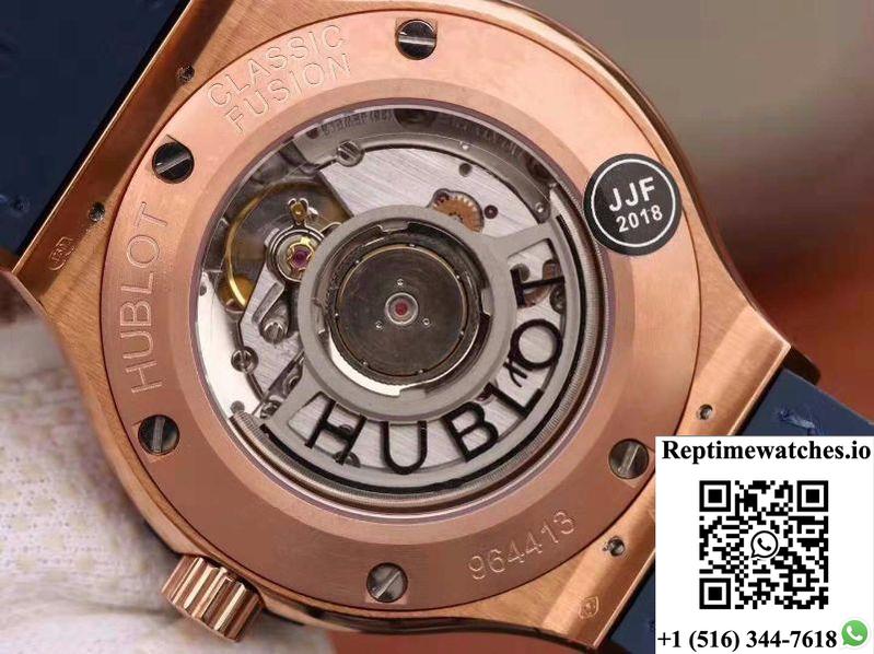 Hublot Classic Fusion 42Mm 511.Ox.7180.Lr Jj Factory Blue Dial-Rep Time Watches