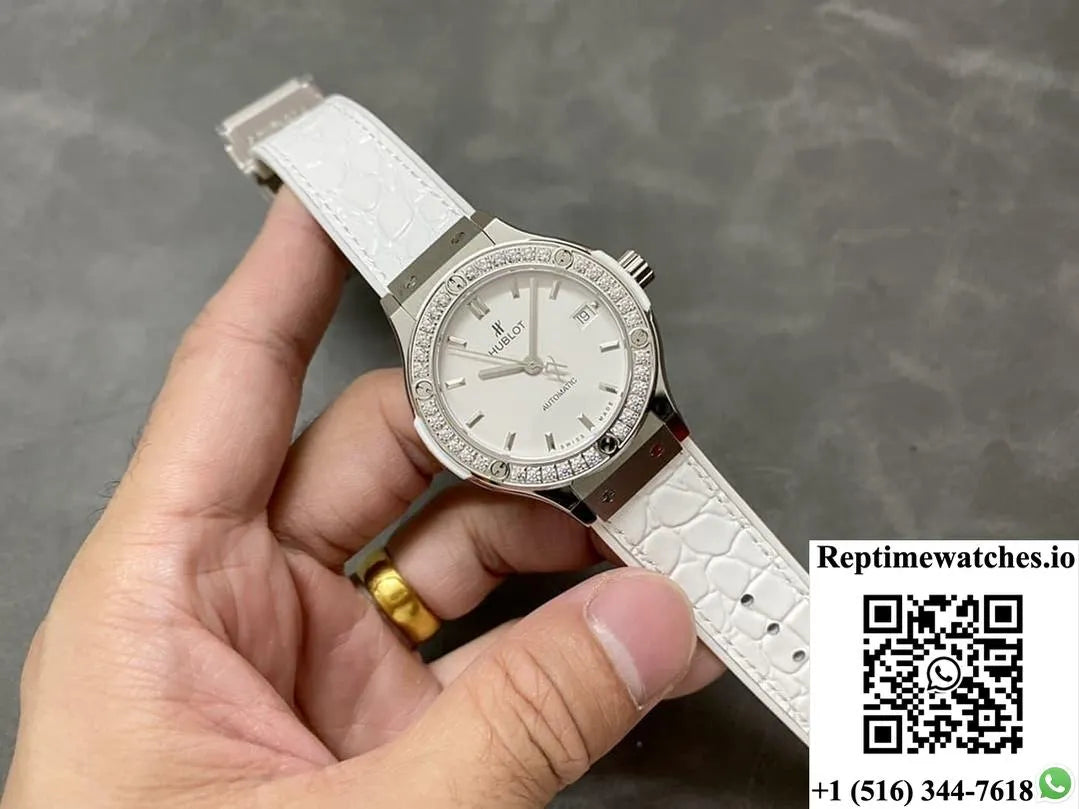 Hublot Classic Fusion 542.Ne.2010.Lr.1204 Hb Factory White Dial-Rep Time Watches
