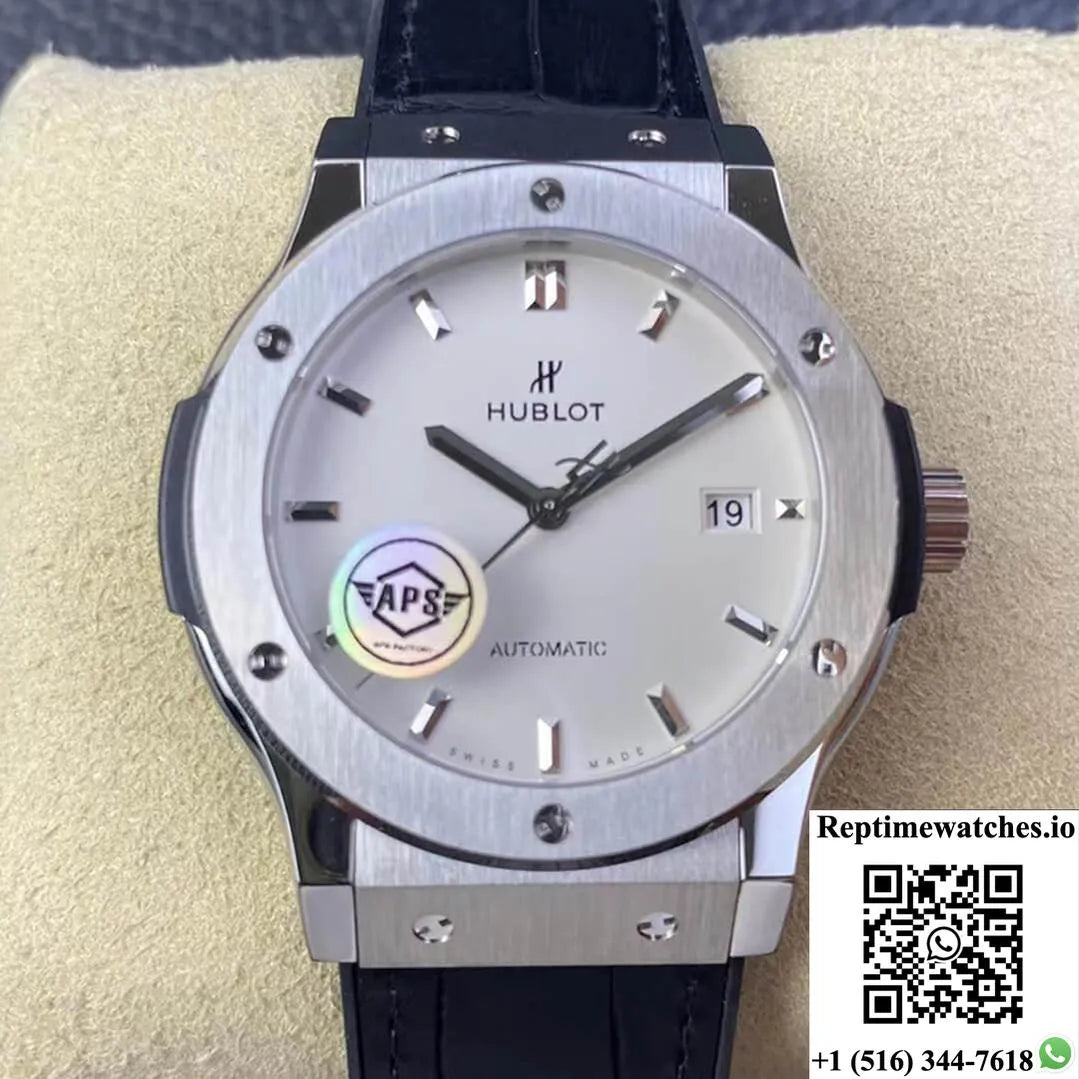 Hublot Classic Fusion 542.Nx.2611.Lr 42Mm Aps Factory White Dial-Rep Time Watches