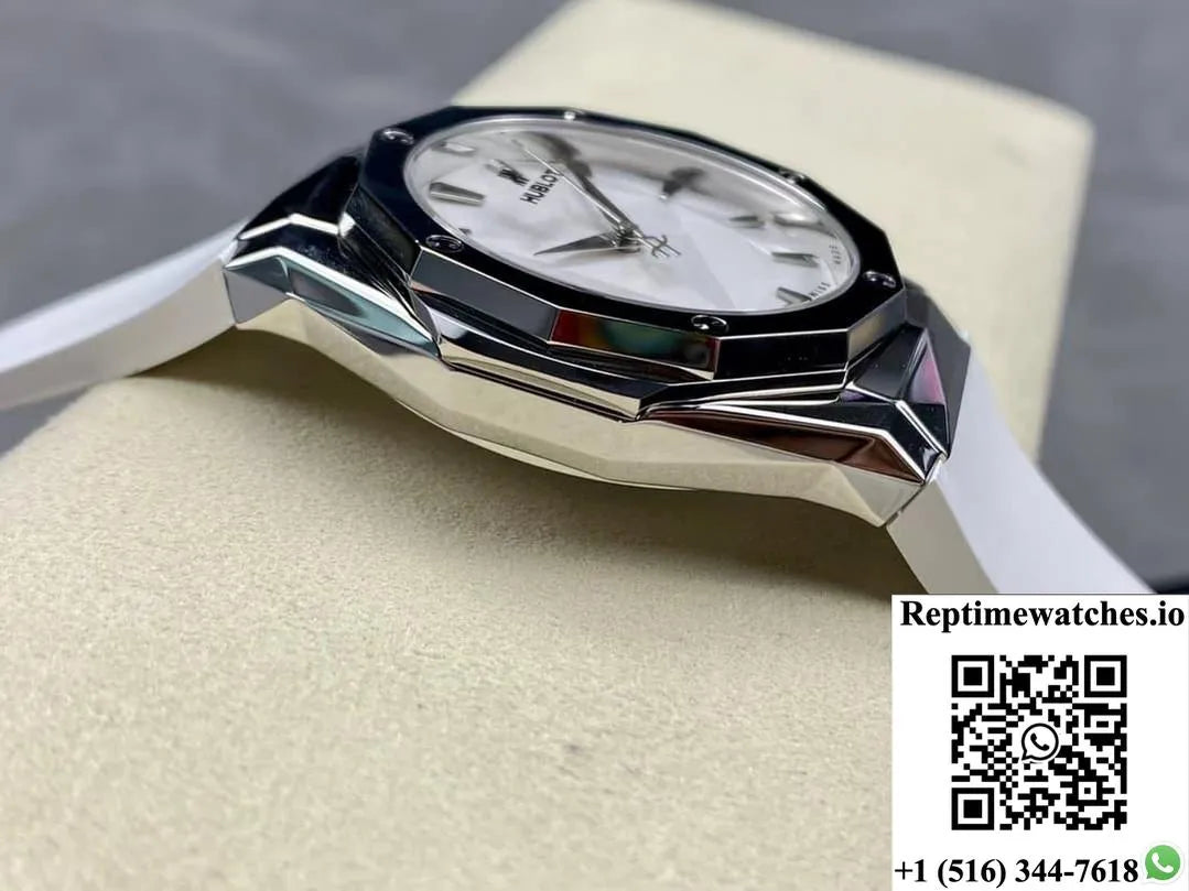 Hublot Classic Fusion 550.Ns.2200.Rw.Orl20 Hb Factory White Dial-Rep Time Watches