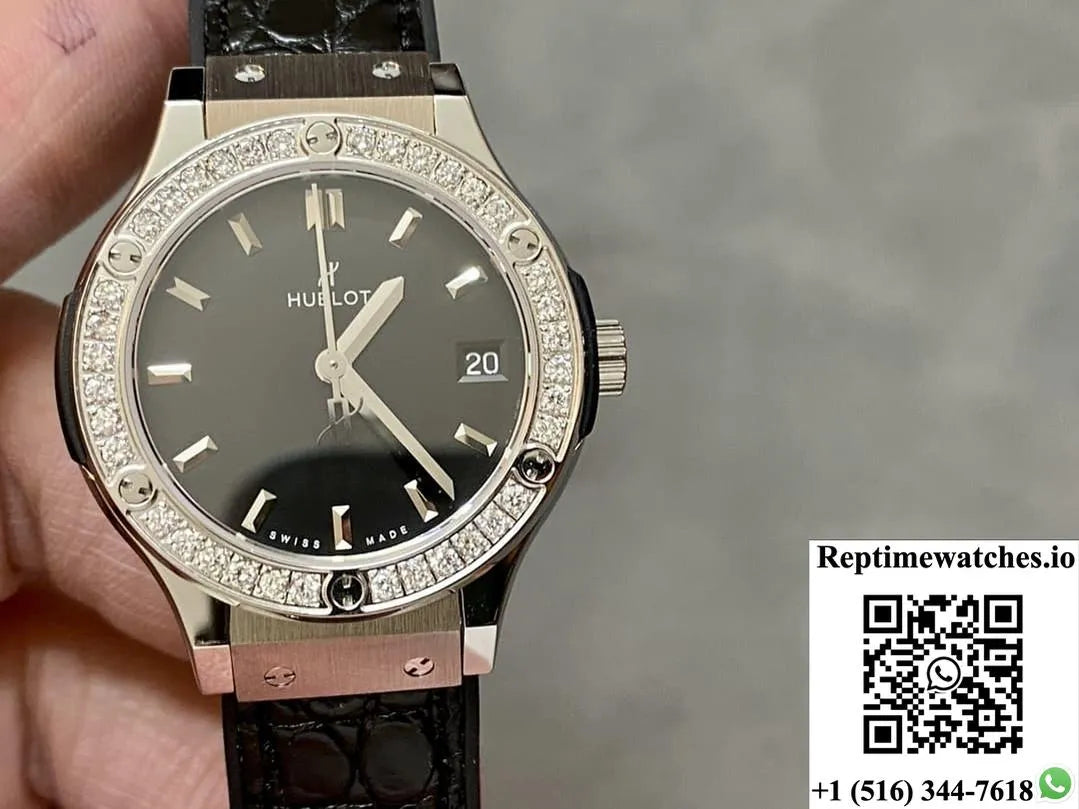 Hublot Classic Fusion 581.Nx.1470.Rx.1104 Hb Factory Titanium Crown-Rep Time Watches