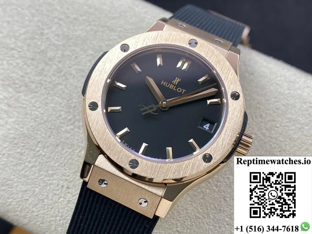 Hublot Classic Fusion 581.Ox.7081.Rx Hb Factory Rubber Strap-Rep Time Watches
