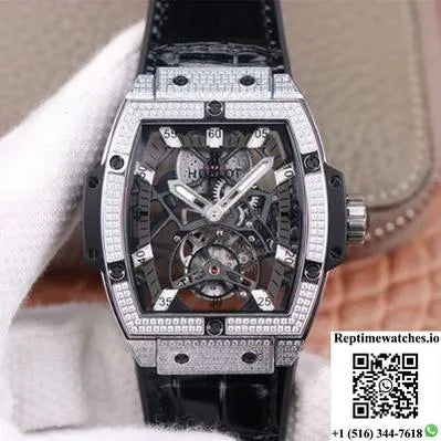 Hublot Masterpiece Tourbillon 906.Nx.0129.Vr.Aes13 Jb Factory Diamond-Rep Time Watches