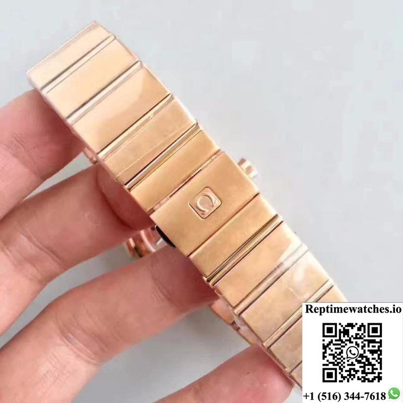 Omega Constellation 123.25.38.21.52.001 38Mm 3S Factory Rhodium Dial-Rep Time Watches