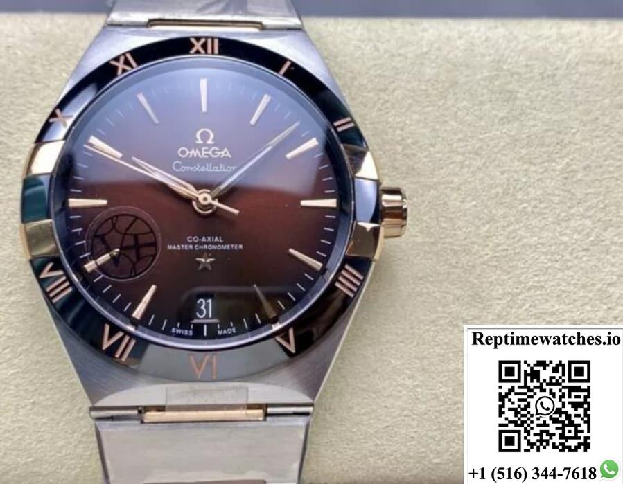 Omega Constellation 131.23.41.21.11.001 V+ Factory Red Dial-Rep Time Watches
