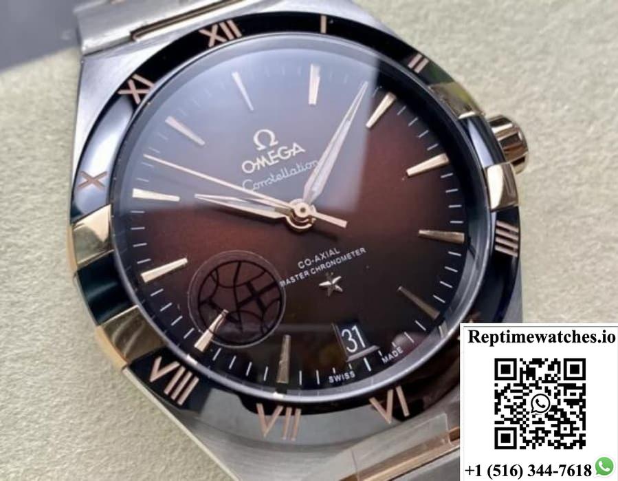 Omega Constellation 131.23.41.21.11.001 V+ Factory Red Dial-Rep Time Watches