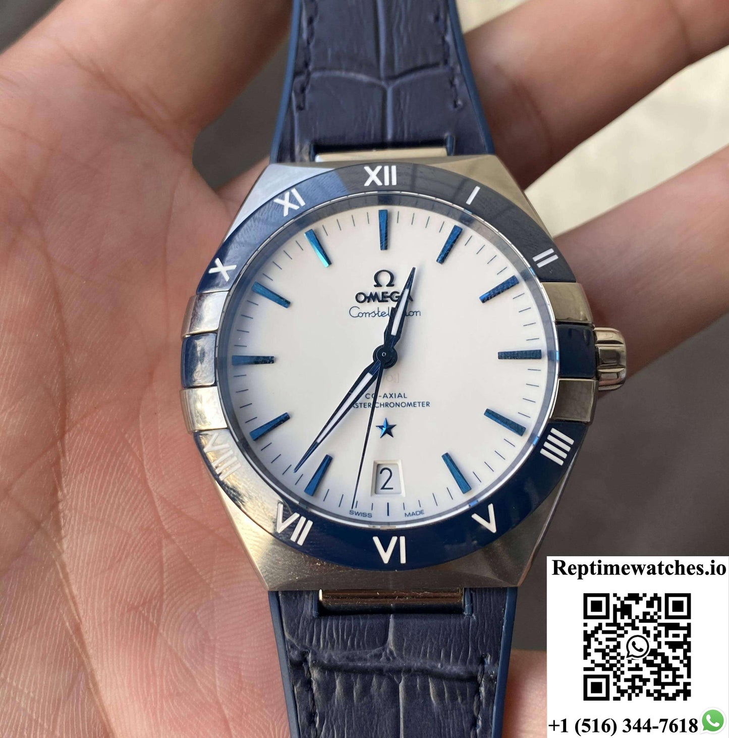 Omega Constellation 131.33.41.21.04.001 Vs Factory Ceramic Bezel-Rep Time Watches