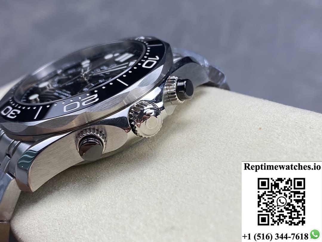 Omega Seamaster 210.30.44.51.01.001 N1 Factory Stainless Steel Crown-Rep Time Watches