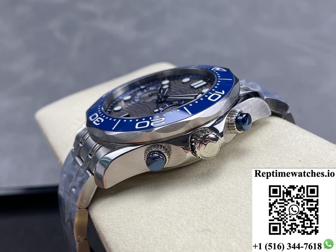 Omega Seamaster 210.30.44.51.06.001 N1 Factory Transparent Case Back-Rep Time Watches