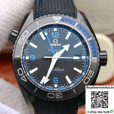 Omega Seamaster 215.92.46.22.01.002 Gmt Vs Factory Black Ceramic-Rep Time Watches