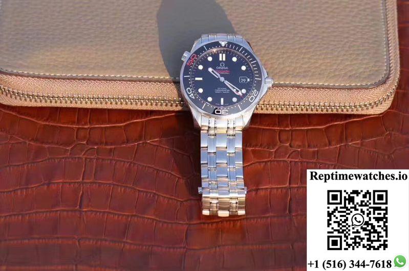 Omega Seamaster 300M James Bond 007 50Th Anniversary 212.30.41.20.01.005 Mks Factory Black Dial-Rep Time Watches