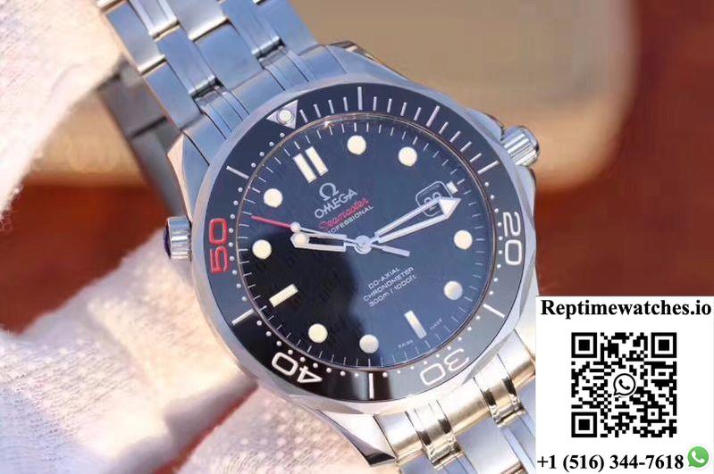 Omega Seamaster 300M James Bond 007 50Th Anniversary 212.30.41.20.01.005 Mks Factory Black Dial-Rep Time Watches