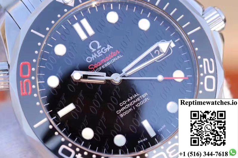 Omega Seamaster 300M James Bond 007 50Th Anniversary 212.30.41.20.01.005 Mks Factory Black Dial-Rep Time Watches