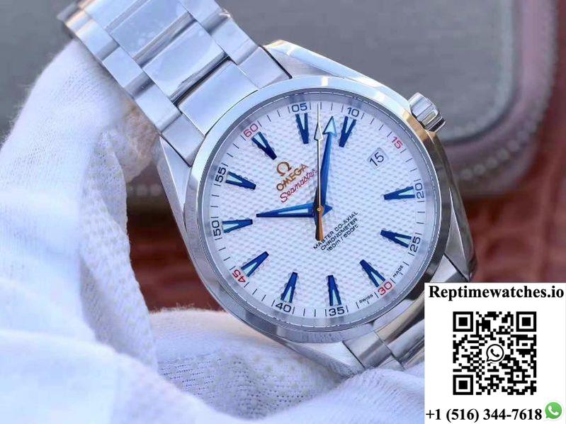 Omega Seamaster Aqua Terra 231.10.42.21.02.005 Vs Factory White Dial-Rep Time Watches