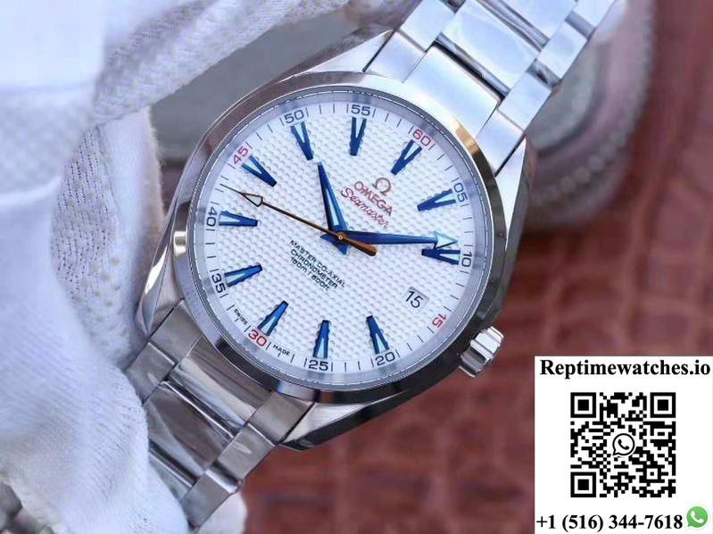 Omega Seamaster Aqua Terra 231.10.42.21.02.005 Vs Factory White Dial-Rep Time Watches