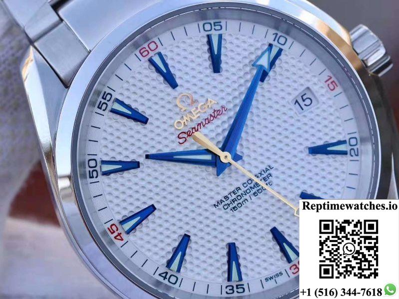 Omega Seamaster Aqua Terra 231.10.42.21.02.005 Vs Factory White Dial-Rep Time Watches