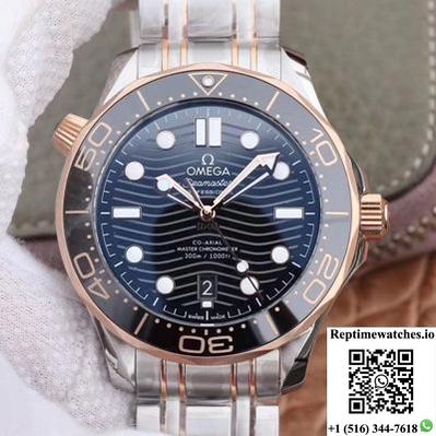 Omega Seamaster Diver 300M 210.20.42.20.01.001 Vs Factory Black Dial-Rep Time Watches