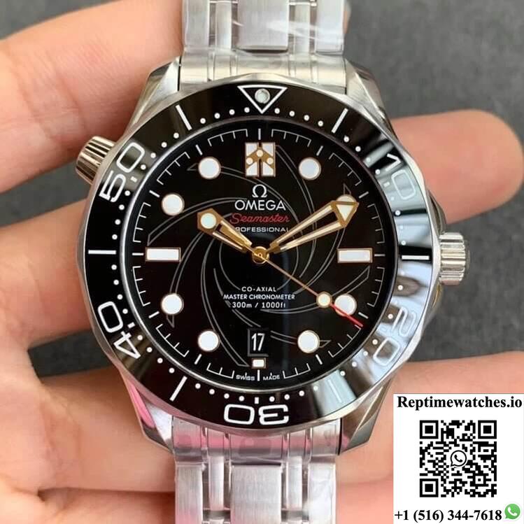 Omega Seamaster Diver 300M 210.22.42.20.01.004 Or Factory Stainless Steel Strap-Rep Time Watches
