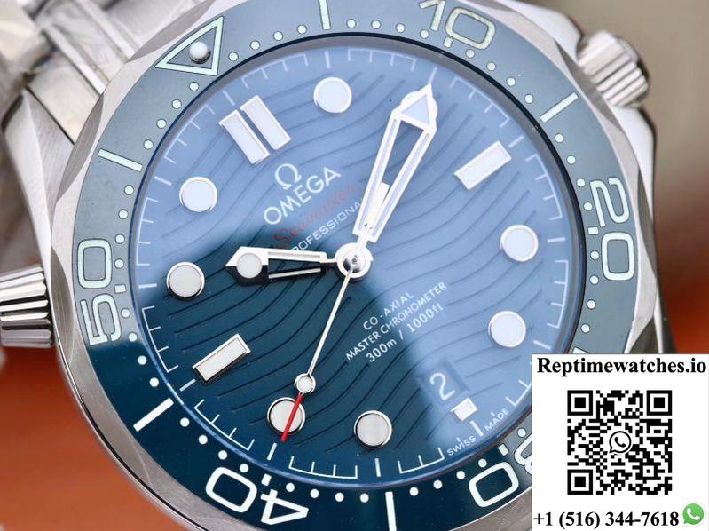Omega Seamaster Diver 300M 210.30.42.20.03.001 Vs Factory Blue Dial-Rep Time Watches