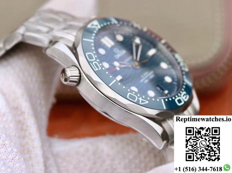 Omega Seamaster Diver 300M 210.30.42.20.03.001 Vs Factory Blue Dial-Rep Time Watches
