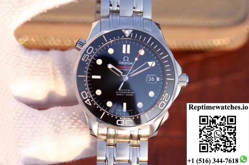 Omega Seamaster Diver 300M 212.30.41.20.01.003 Mks Factory Black Dial-Rep Time Watches