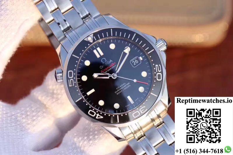 Omega Seamaster Diver 300M 212.30.41.20.01.003 Mks Factory Black Dial-Rep Time Watches