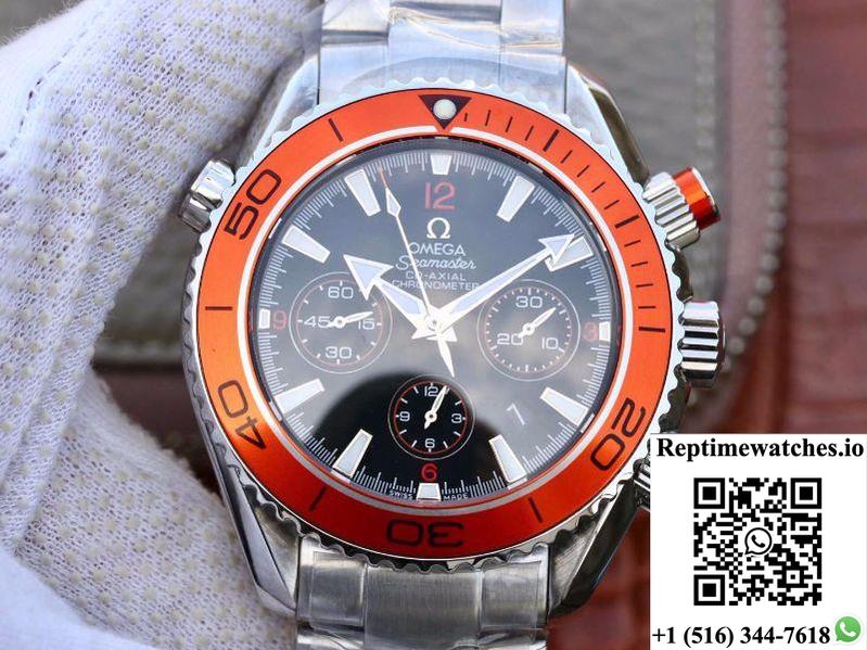 Omega Seamaster Planet Ocean 232.30.46.51.01.002 Black Dial-Rep Time Watches