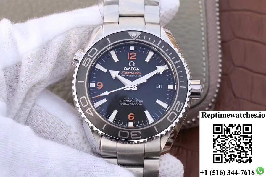 Omega Seamaster Planet Ocean 600M 45.5Mm 232.30.46.21.01.003 Om Factory Black Dial-Rep Time Watches