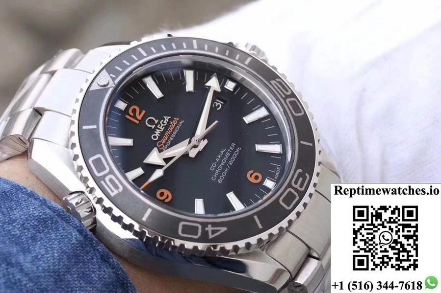 Omega Seamaster Planet Ocean 600M 45.5Mm 232.30.46.21.01.003 Om Factory Black Dial-Rep Time Watches