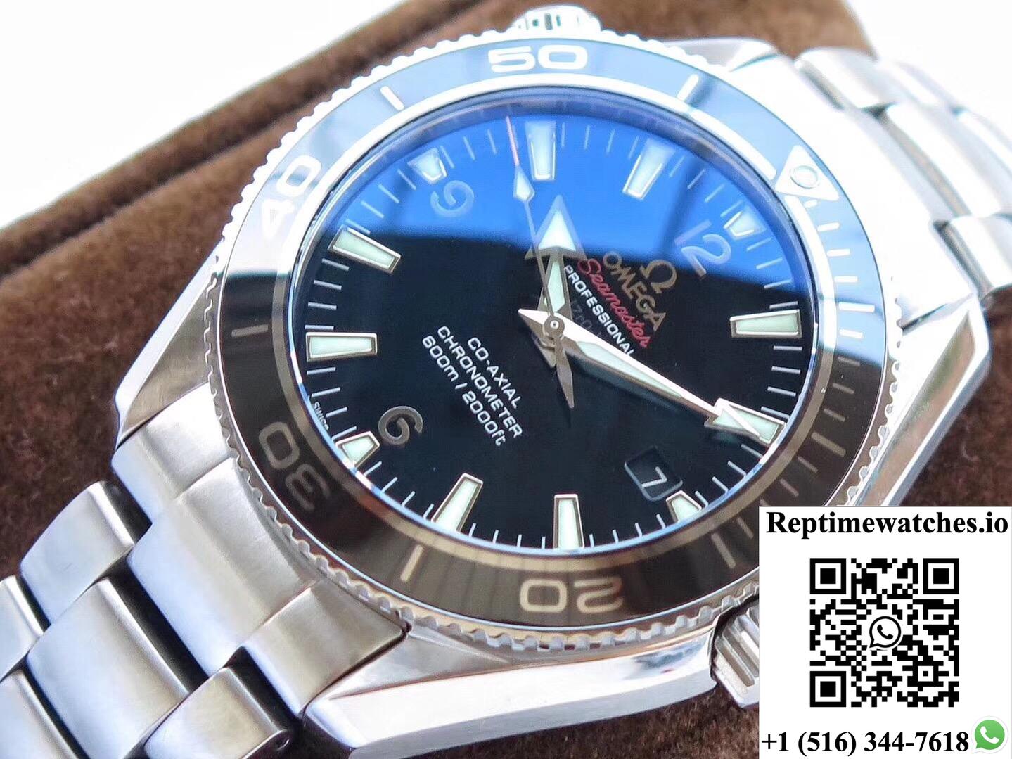 Omega Seamaster Planet Ocean Liquid Metal 1948 “Lmpo” 222.30.42.20.01.001 Noob Factory V6 Black Dial-Rep Time Watches