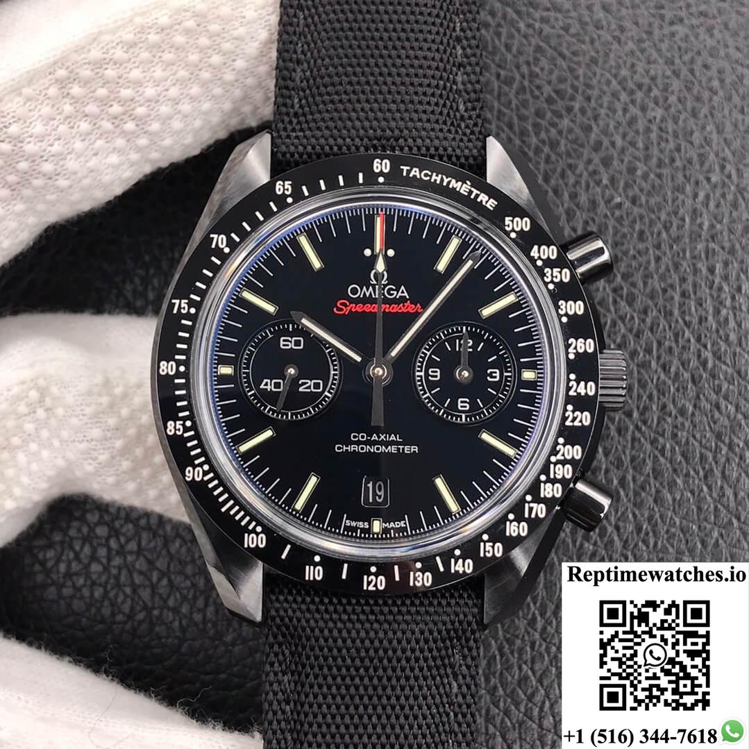 Omega Speedmaster 311.92.44.51.01.003 Om Factory V2 Dark Side Of The Moon Black-Rep Time Watches