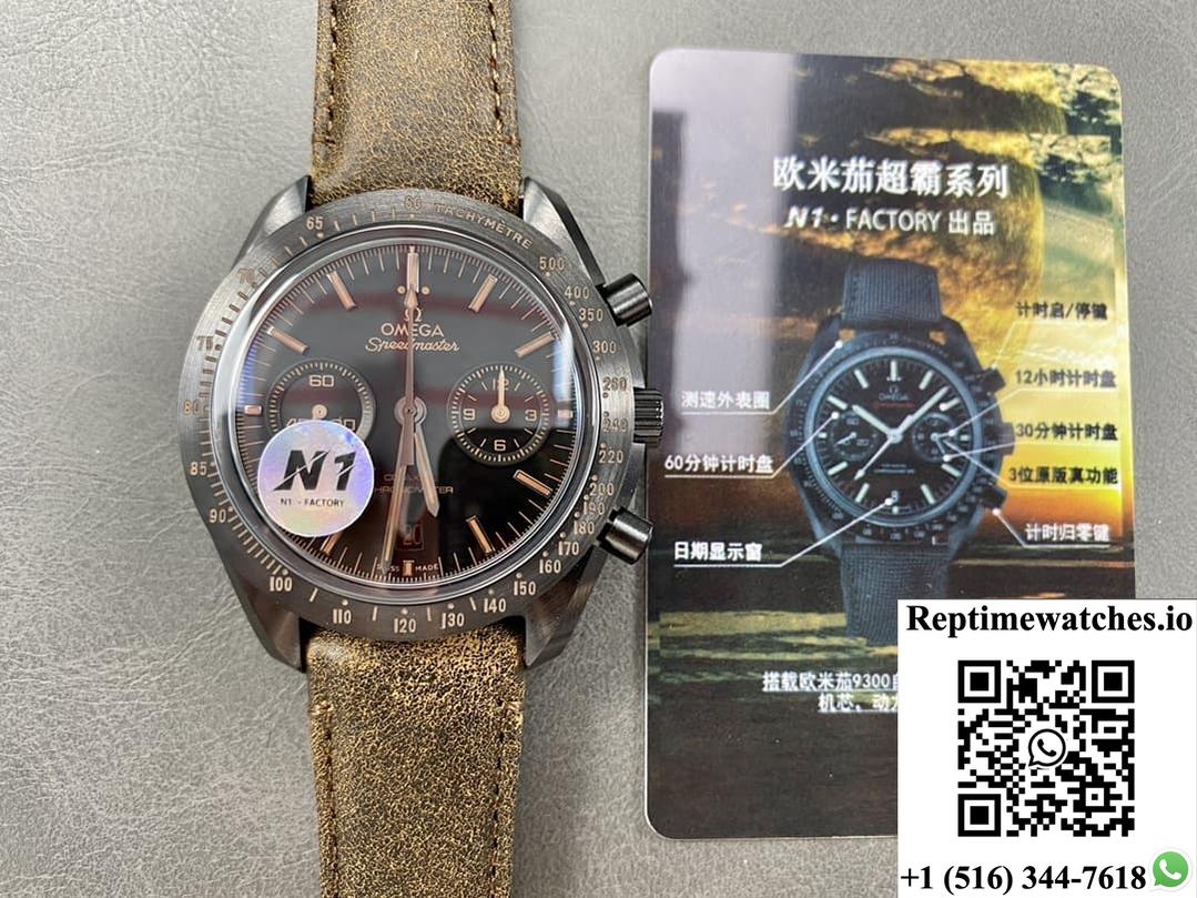 Omega Speedmaster 311.92.44.51.01.006 N1 Factory Black Dial-Rep Time Watches