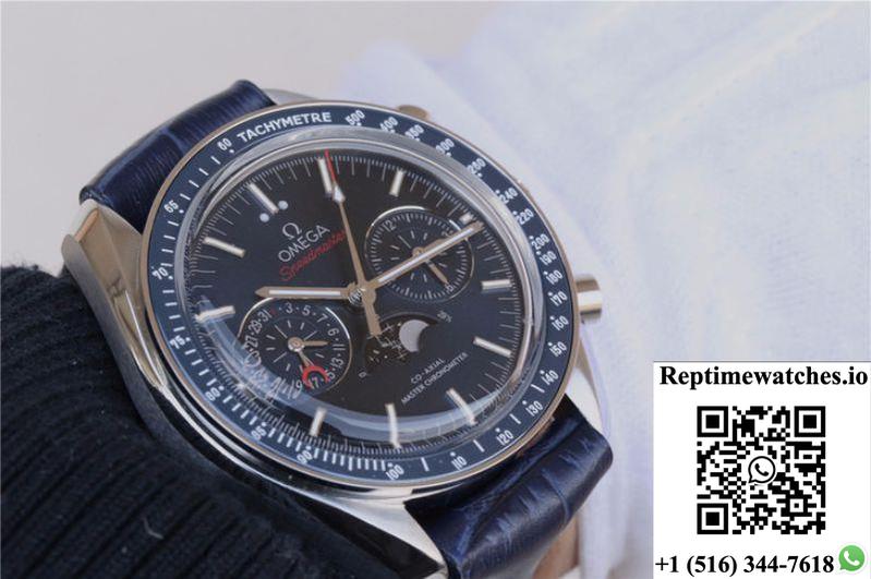 Omega Speedmaster 44.25Mm 304.33.44.52.03.001 Bf Factory Blue Dial-Rep Time Watches