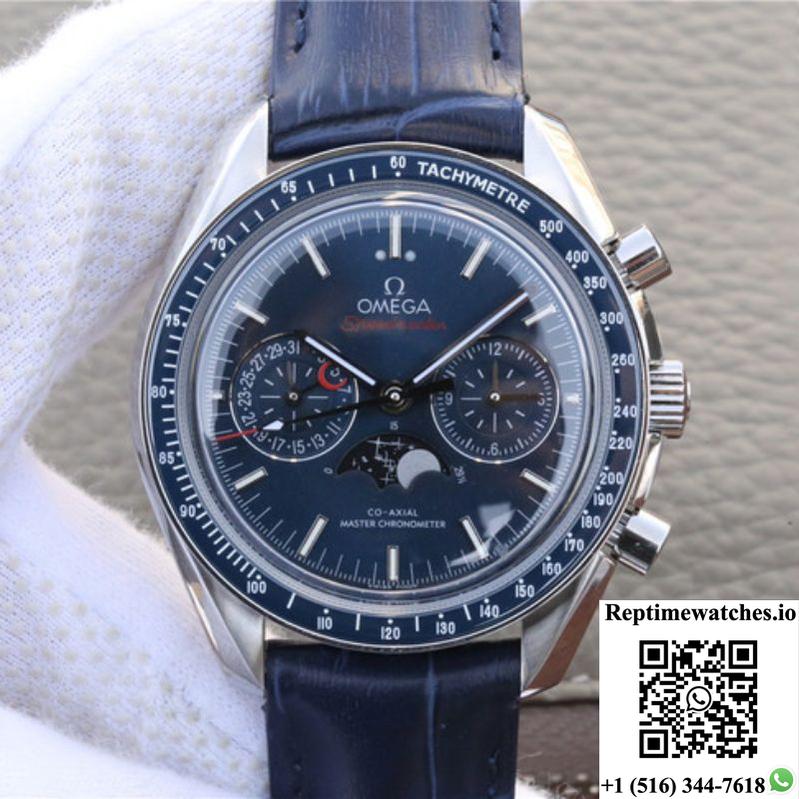 Omega Speedmaster 44.25Mm 304.33.44.52.03.001 Bf Factory Blue Dial-Rep Time Watches
