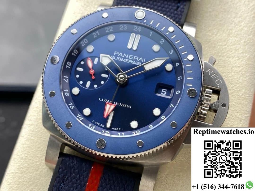 Panerai Submariner Pam01507 Vs Factory Dual Time Zone-Rep Time Watches
