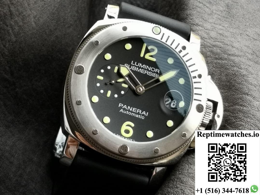 Panerai Submersible Pam01024 Vs Factory Stainless Steel Bezel-Rep Time Watches